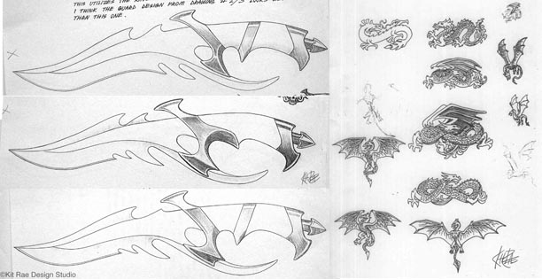 Dragon Lord Design Concepts